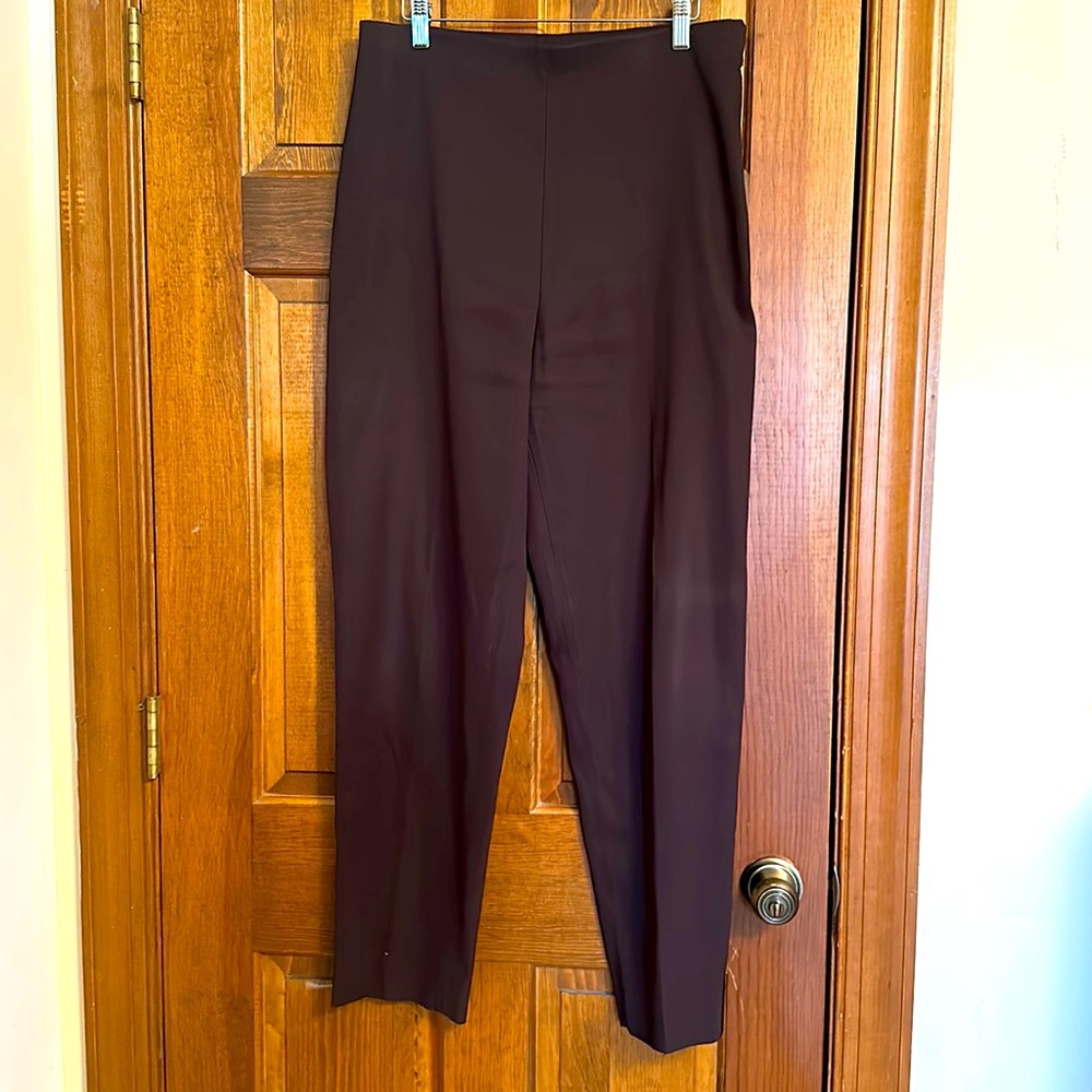 Lauren Vidal women’s SZ L business slacks w/ side zipper!